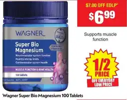 Chemist Warehouse Wagner Super Bio Magnesium offer