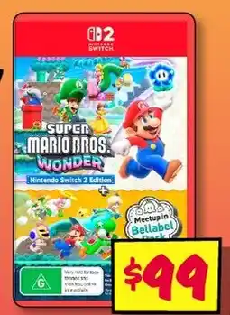 JB Hi-Fi Super mario bros. wonder offer