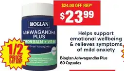 Chemist Warehouse Bioglan Ashwagandha Plus offer