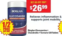 Chemist Warehouse Bioglan Glucosamine + Chondroitin + Turmeric offer