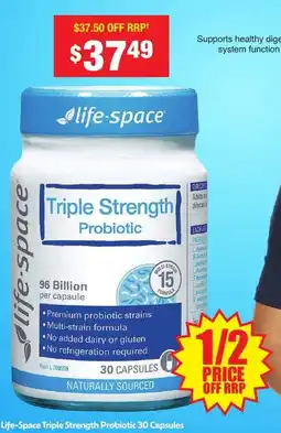 Chemist Warehouse Life-Space Triple Strength Probiotic offer