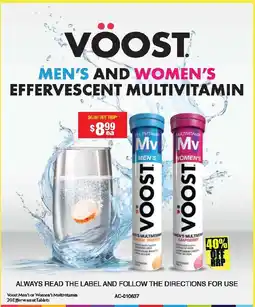 Chemist Warehouse Voost Men's or Women's Multivitamin offer