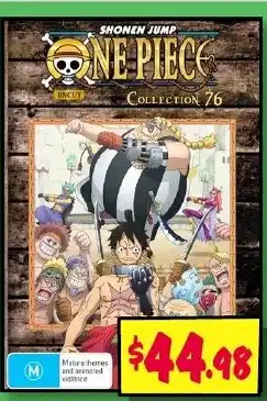 JB Hi-Fi Shonen jump one piece collection 76 offer