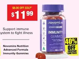 Chemist Warehouse Novomins Nutrition Advanced Formula Immunity Gummies offer
