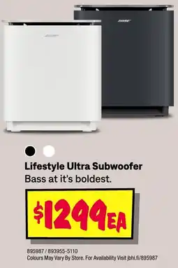 JB Hi-Fi Lifestyle Ultra Subwoofer offer