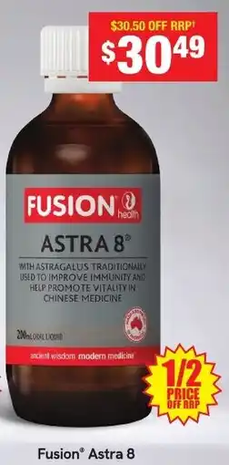 Chemist Warehouse Fusion Astra 8 offer
