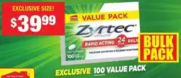 Chemist Warehouse Zyrtec rapid acting offer