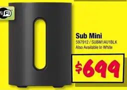 JB Hi-Fi Sub Mini offer