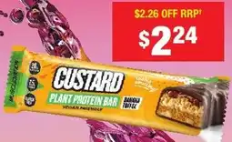 Chemist Warehouse Custard plant protein bar offer