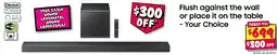 JB Hi-Fi Samsung soundbar with a wireless subwoofer offer