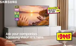 JB Hi-Fi QN80H 85" Neo QLED Mini LED TV offer