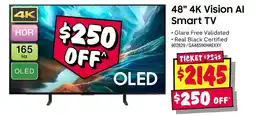 JB Hi-Fi 48" 4K Vision Al Smart TV offer