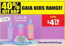 Chemist Warehouse Gaia Natural Kids Range offer