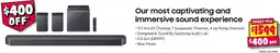 JB Hi-Fi Samsung Q990F 11.1.4-channel soundbar system offer