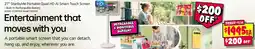 JB Hi-Fi 27" StanbyMe Portable Quad HD AI Smart Touch Screen offer