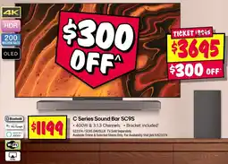 JB Hi-Fi C Series Sound Bar SC9S offer
