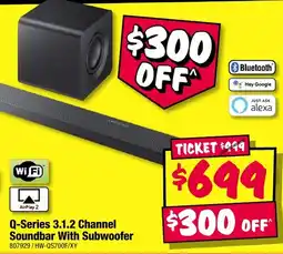 JB Hi-Fi Q-Series 3.1.2 Channel Soundbar With Subwoofer offer