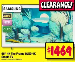 JB Hi-Fi 65" 4K The Frame QLED 4K Smart TV offer