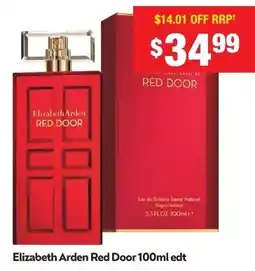 Chemist Warehouse Elizabeth Arden Red Door edt offer