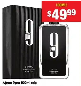 Chemist Warehouse Afnan 9pm edp offer