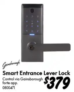 Bunnings Smart Entrance Lever Lock offer