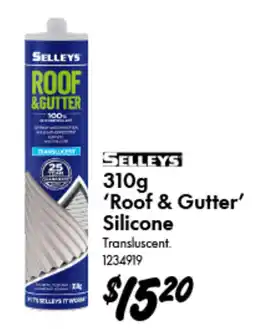 Bunnings Roof & Gutter' Silicone offer