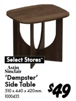 Bunnings Dempster Side Table offer