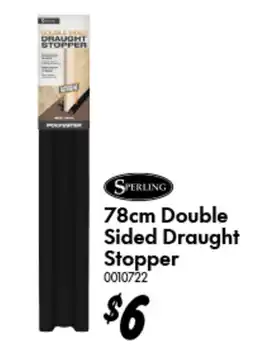 Bunnings Double Sided Draught Stopper offer