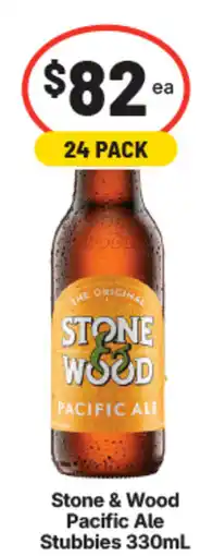 IGA Liquor Stone & Wood Pacific Ale Stubbies offer