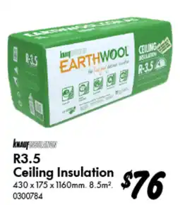 Bunnings R3.5 Ceiling Insulation offer