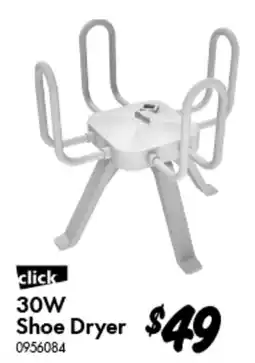 Bunnings 30W Shoe Dryer offer