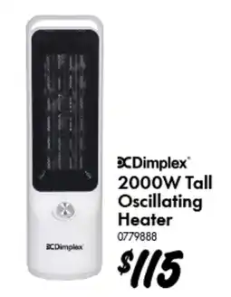 Bunnings 2000W Tall Oscillating Heater offer