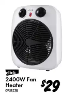 Bunnings 2400W Fan Heater offer