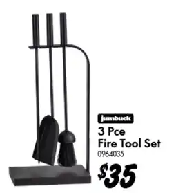 Bunnings 3 Pce Fire Tool Set offer