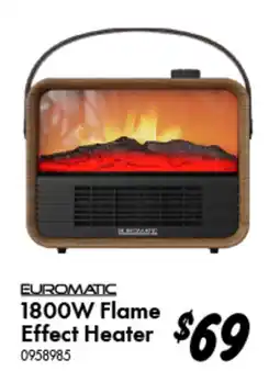 Bunnings Flame Effect Heater offer