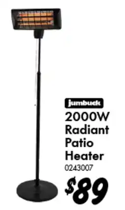 Bunnings Radiant Patio Heater offer