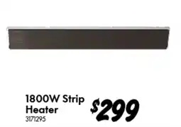 Bunnings 1800W Strip Heater offer