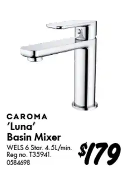 Bunnings Luna Basin Mixer offer