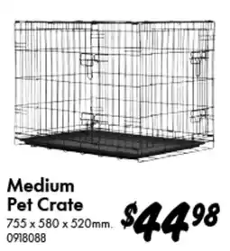 Bunnings Medium Pet Crate offer