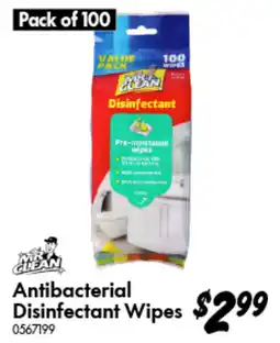 Bunnings Antibacterial Disinfectant Wipes offer