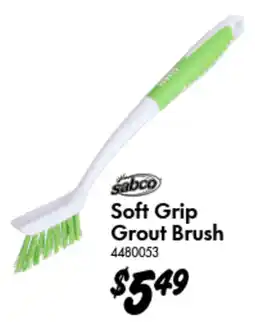 Bunnings Soft Grip Grout Brush offer