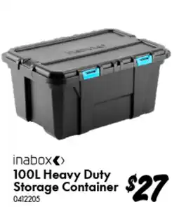 Bunnings 100L Heavy Duty Storage Container offer