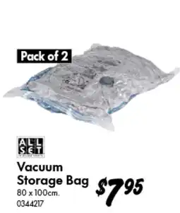 Bunnings Vacuum Storage Bag offer