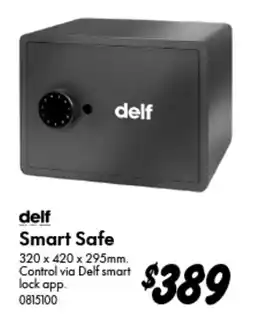 Bunnings Smart Safe offer