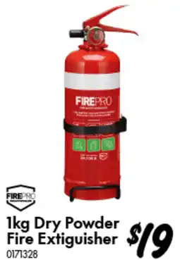 Bunnings 1kg Dry Powder Fire Extiguisher offer
