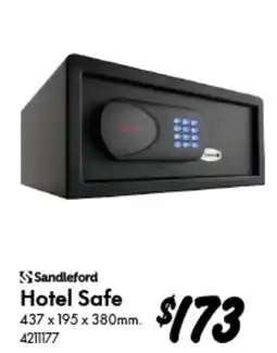 Bunnings Hotel Safe offer