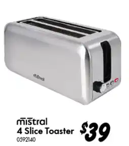 Bunnings 4 Slice Toaster offer