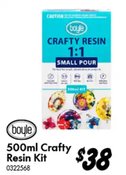 Bunnings Crafty Resin Kit offer