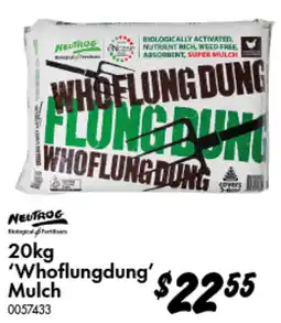 Bunnings Whoflungdung Mulch offer