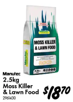 Bunnings Moss Killer & Lawn Food offer